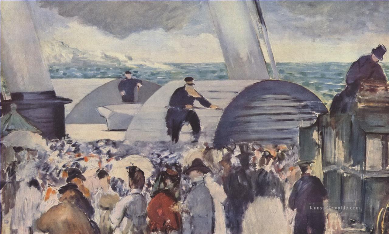Einschiffung nach Folkestone Eduard Manet Ölgemälde